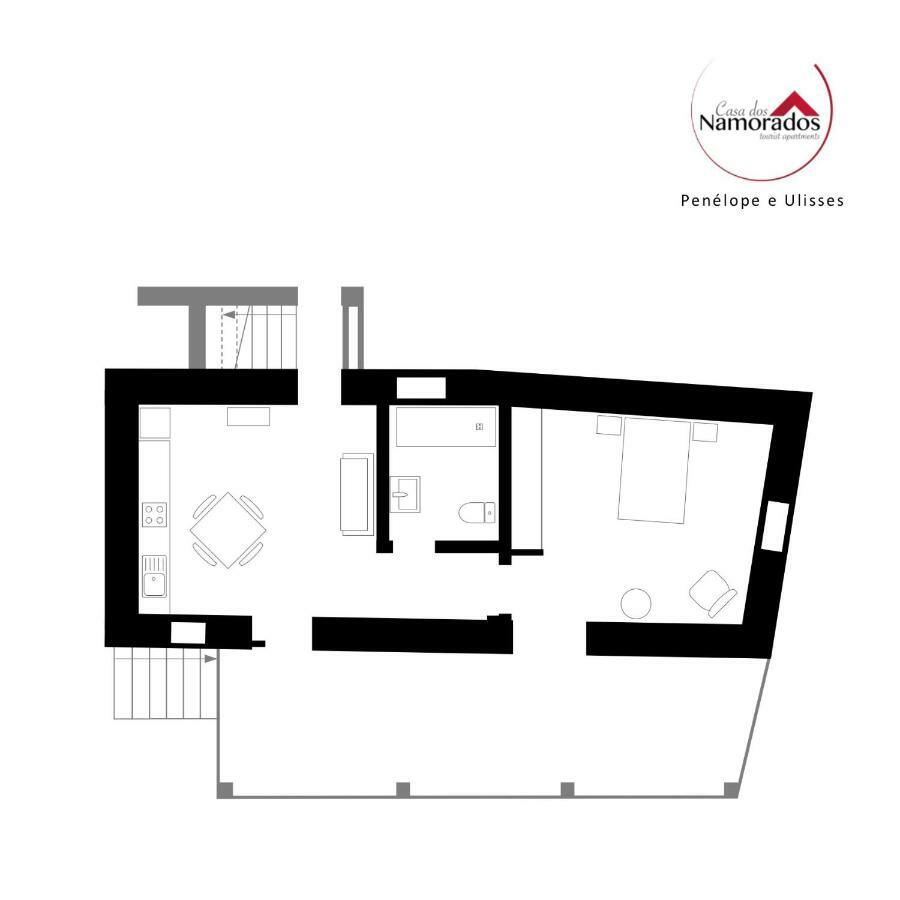 ואלה דה קאמברה Casa Dos Namorados מראה חיצוני תמונה