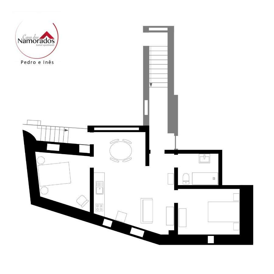 ואלה דה קאמברה Casa Dos Namorados מראה חיצוני תמונה