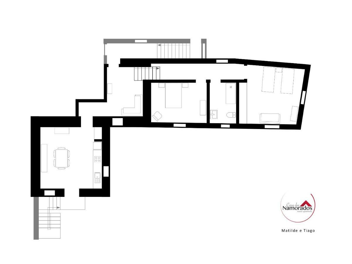 ואלה דה קאמברה Casa Dos Namorados מראה חיצוני תמונה
